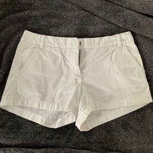 J. Crew White Shorts